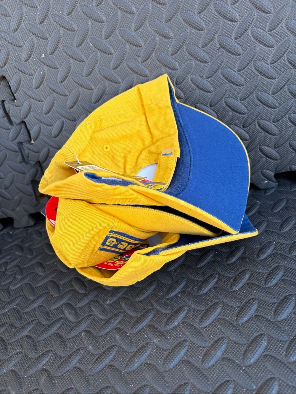 América  Aguilas Yellow Cotton Baseball Cap with Team Crest Unixes